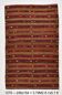 Pinstriped Pattern Red Brown Vintage Kilim Rug, 154x246Cm