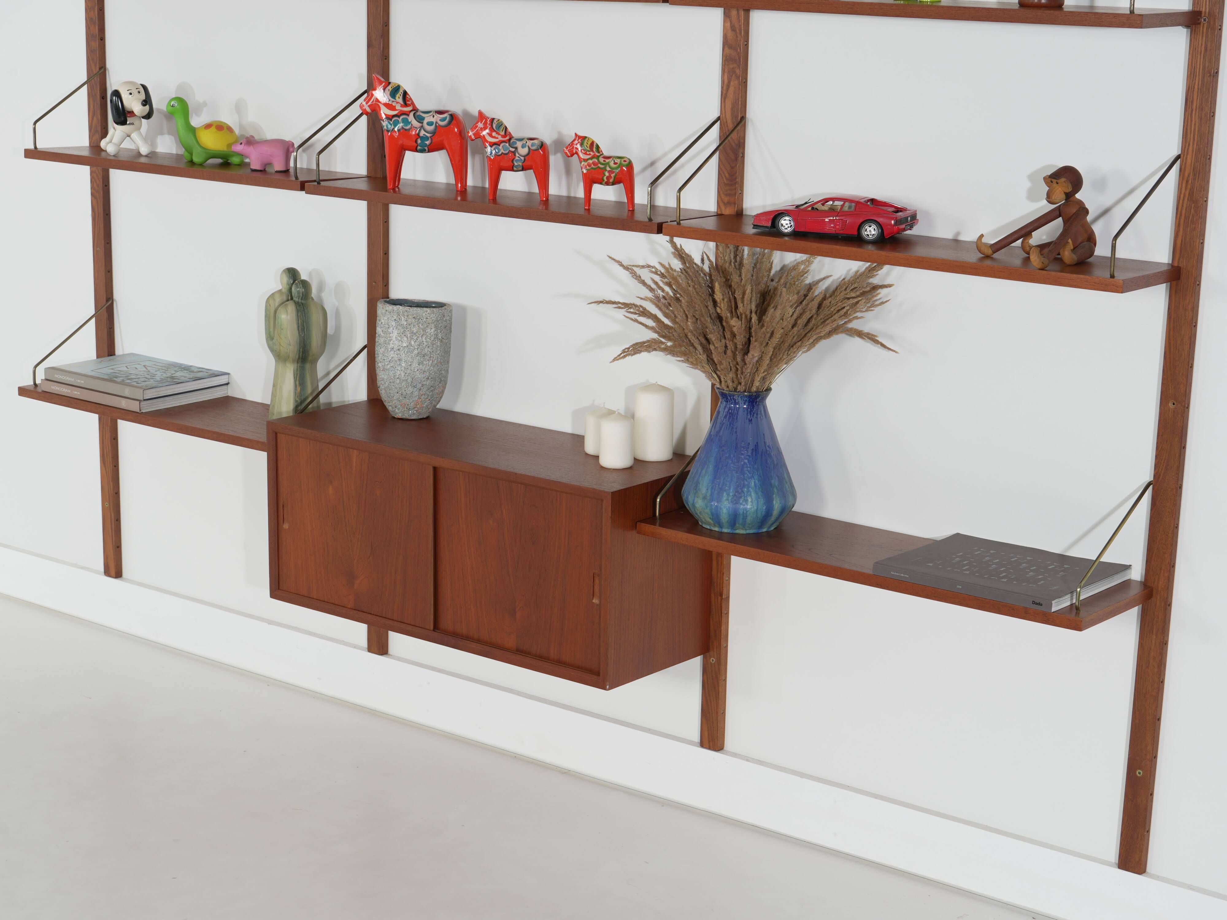 Royal System modular shelving, Poul Cadovius for CADO, 1960s