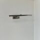 Vintage chrome adjustable wall light, France, 1980