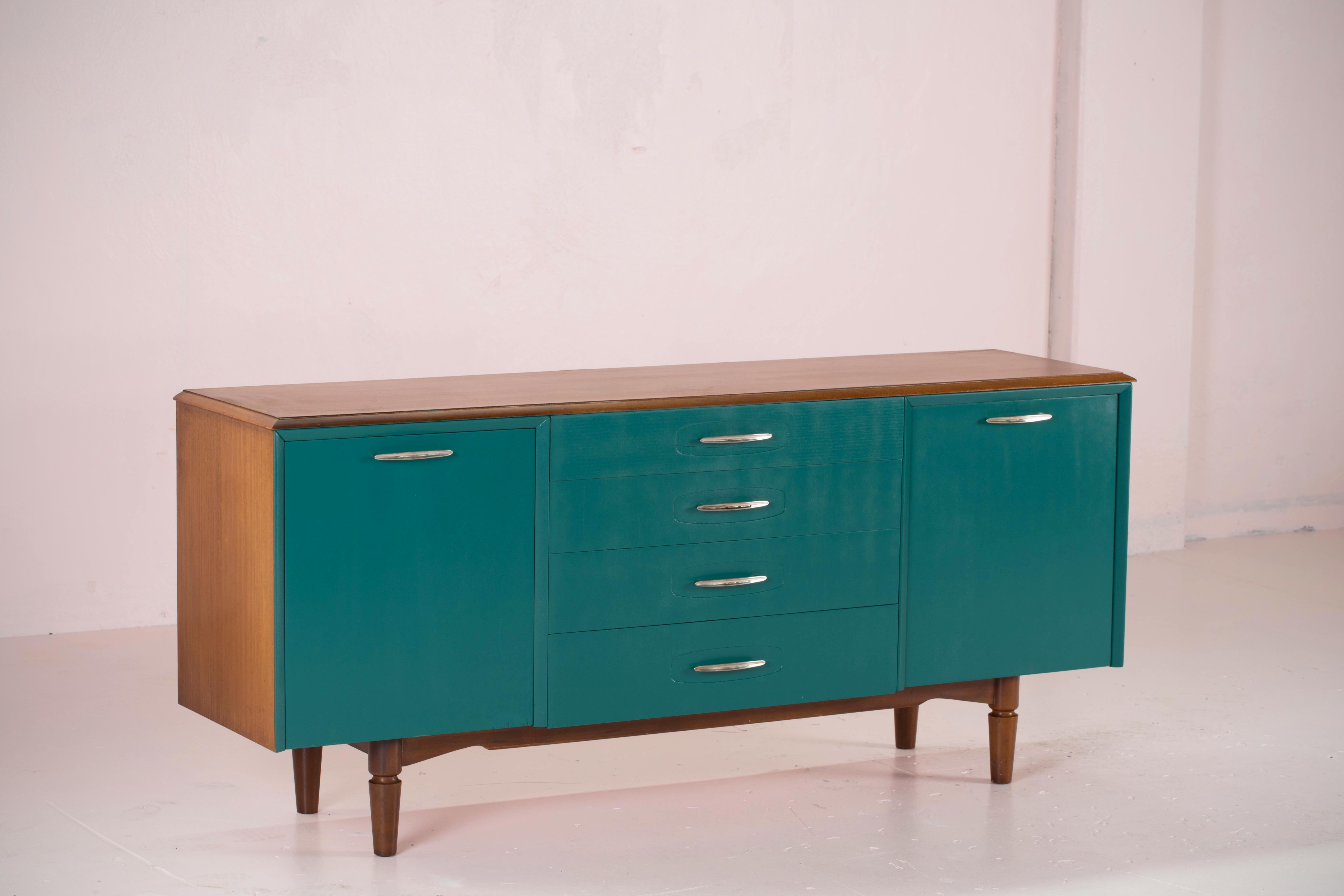 Vintage scandinavian enfilade from the 1960s
