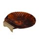Hollywood regency shell shaped centerpiece, Italy 1970s