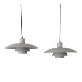 Vintage set of 2 Louis Poulsen PH4/3 - Poul Henningsen - PH4 lamp