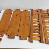 Étagère brutaliste vintage emboîtable