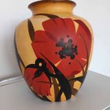 Vase G Giraud de Vallauris signed