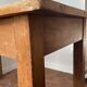 Small antique farmhouse table in wood – 120 cm