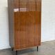 Vintage RVD Belgian Mid-Century Wardrobe — Lacquered Rosewood Veneer &