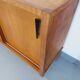 Vintage row in light oak wood from the 60s