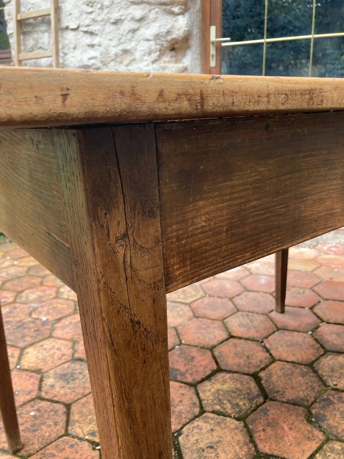 Vintage farmhouse table