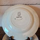 Assiettes à dessert Faiencerie de Gien Modèle CHANTECLERC