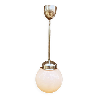 Lampe à suspension Art Déco, Napako, Tchécoslovaquie, années 1940.