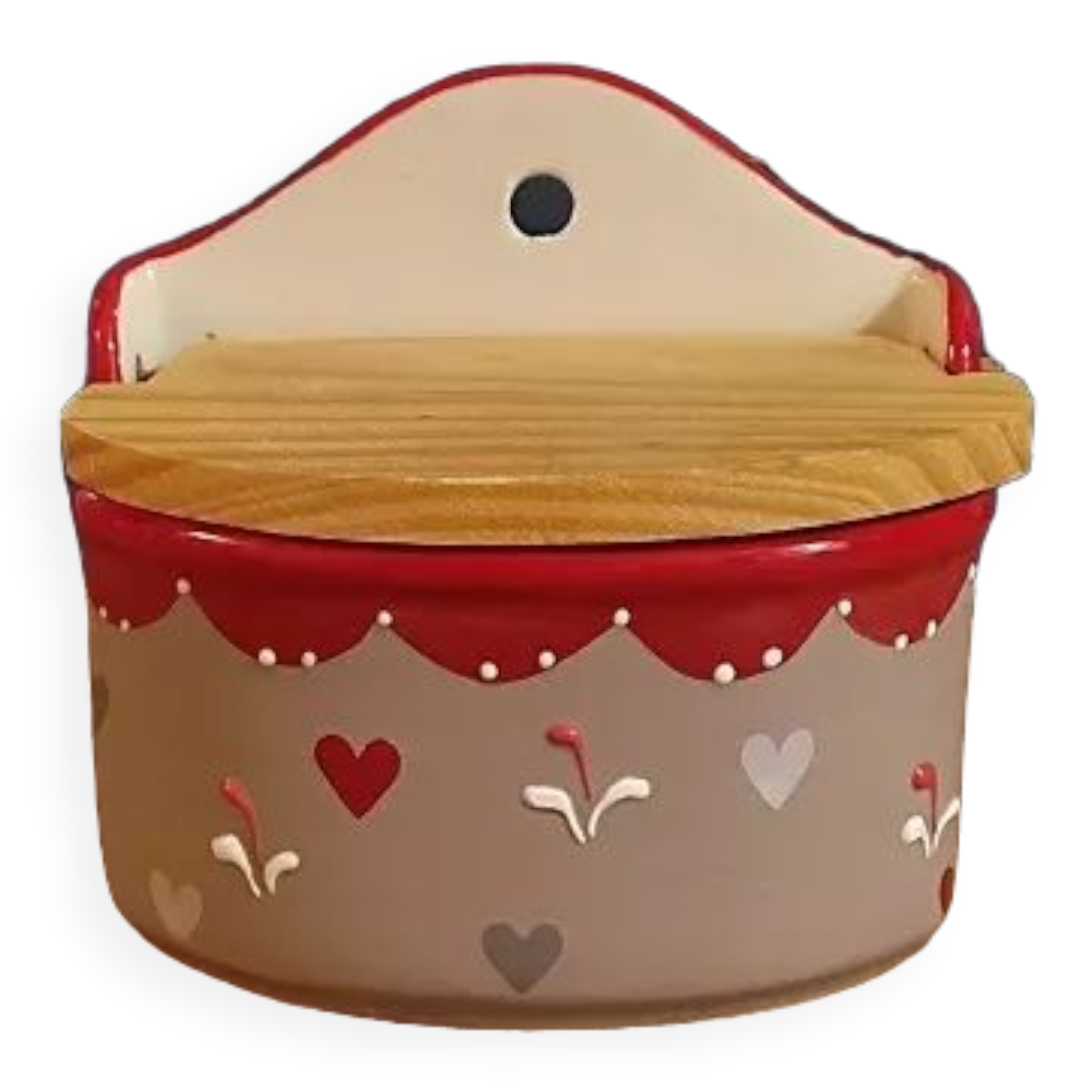 Salt box ceramic matches