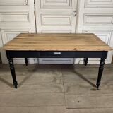 Patinated farmhouse table