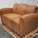 Vintage convertible moustache club sofa