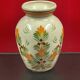 Vase en faïence de Quimper décor fleuri 19 cm