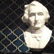 Bust limoges XlX century-signed
