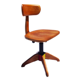 Vintage wooden workshop chair