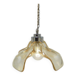 suspension en verre or