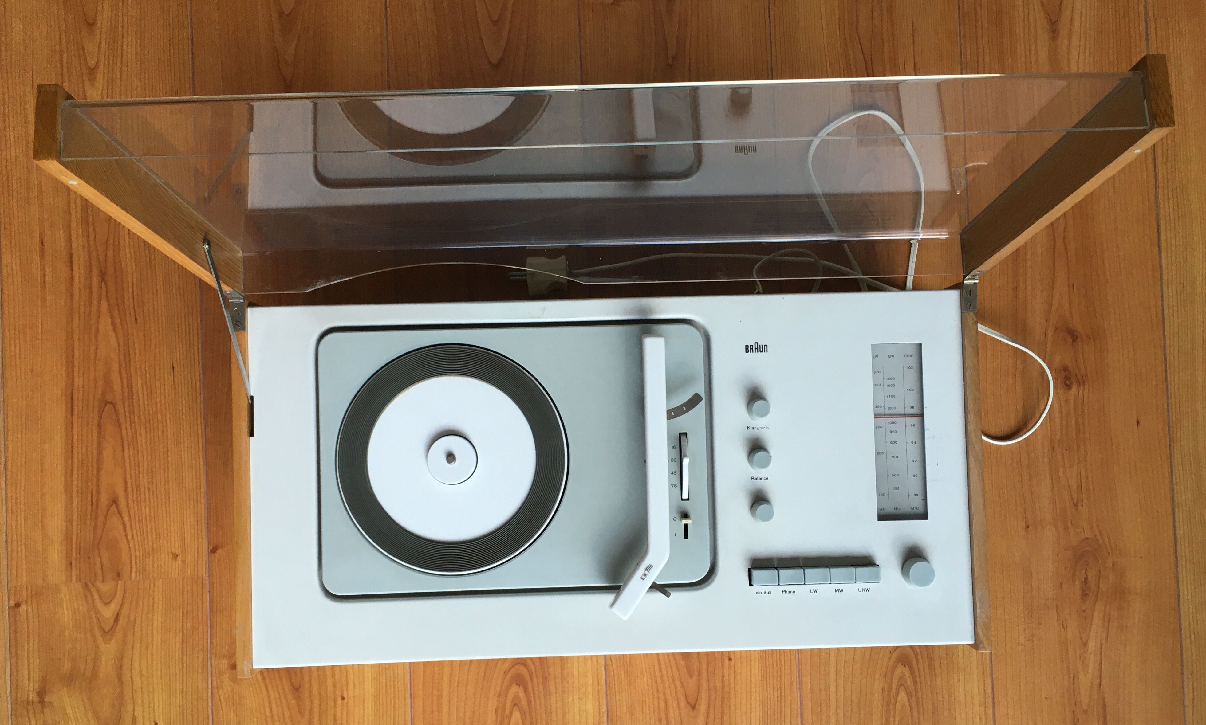 Braun SK6 radio and record player 1961