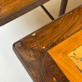 Tables basses en marqueterie (ensemble) 19e siècle