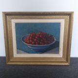 Painting on canvas signed Moucheron 1952