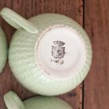 Lot of 6 Digoin coffee cups