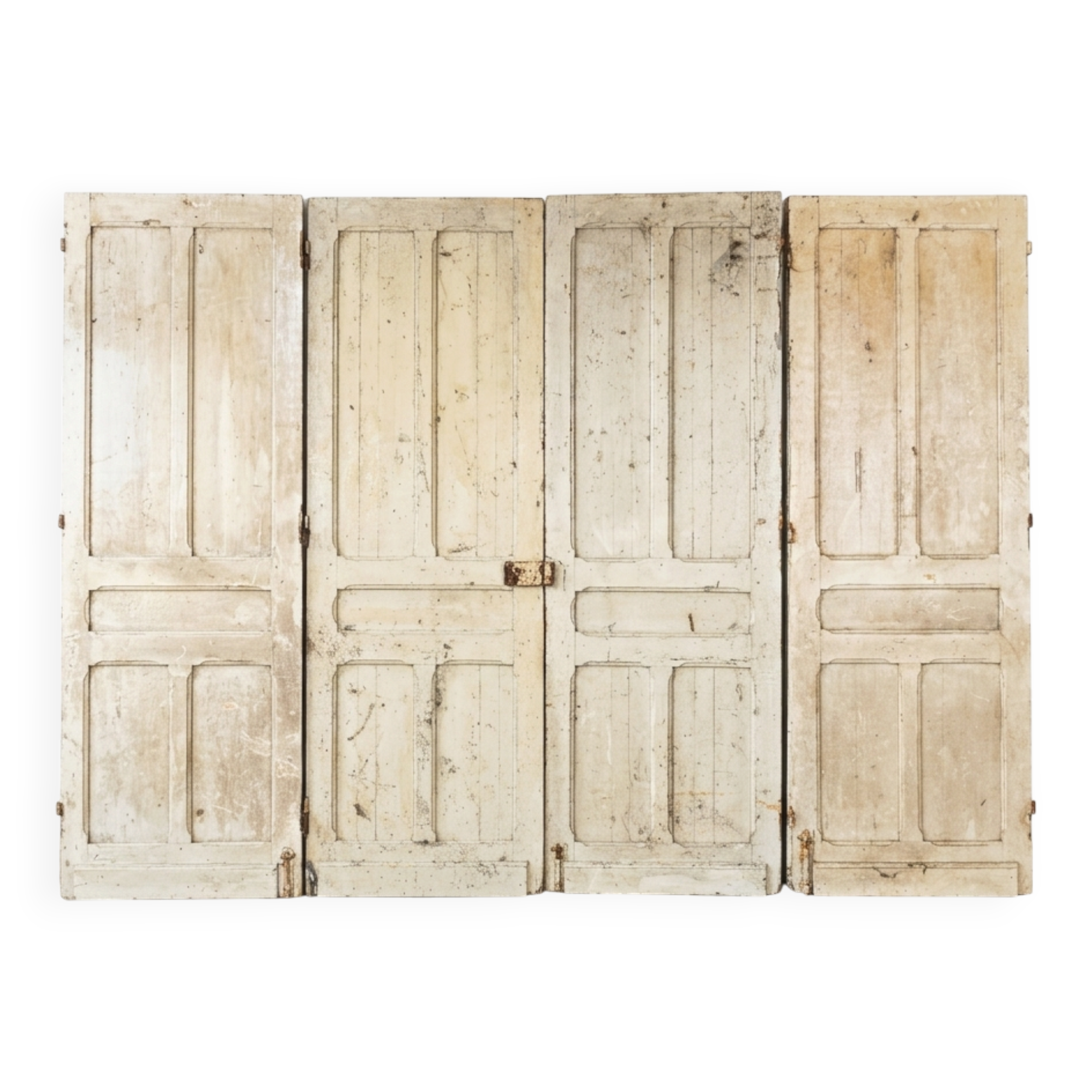 4 old partition doors
