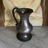 Pewter pitcher
