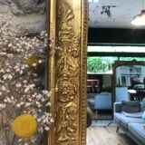 Mirror period restoration gilded with gold leaf, 93,5x80cm