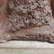 Terracotta sculpture of a female nude by Alberto Sparapani, signed.