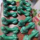 Lot de 12 porte couteaux en barbotine