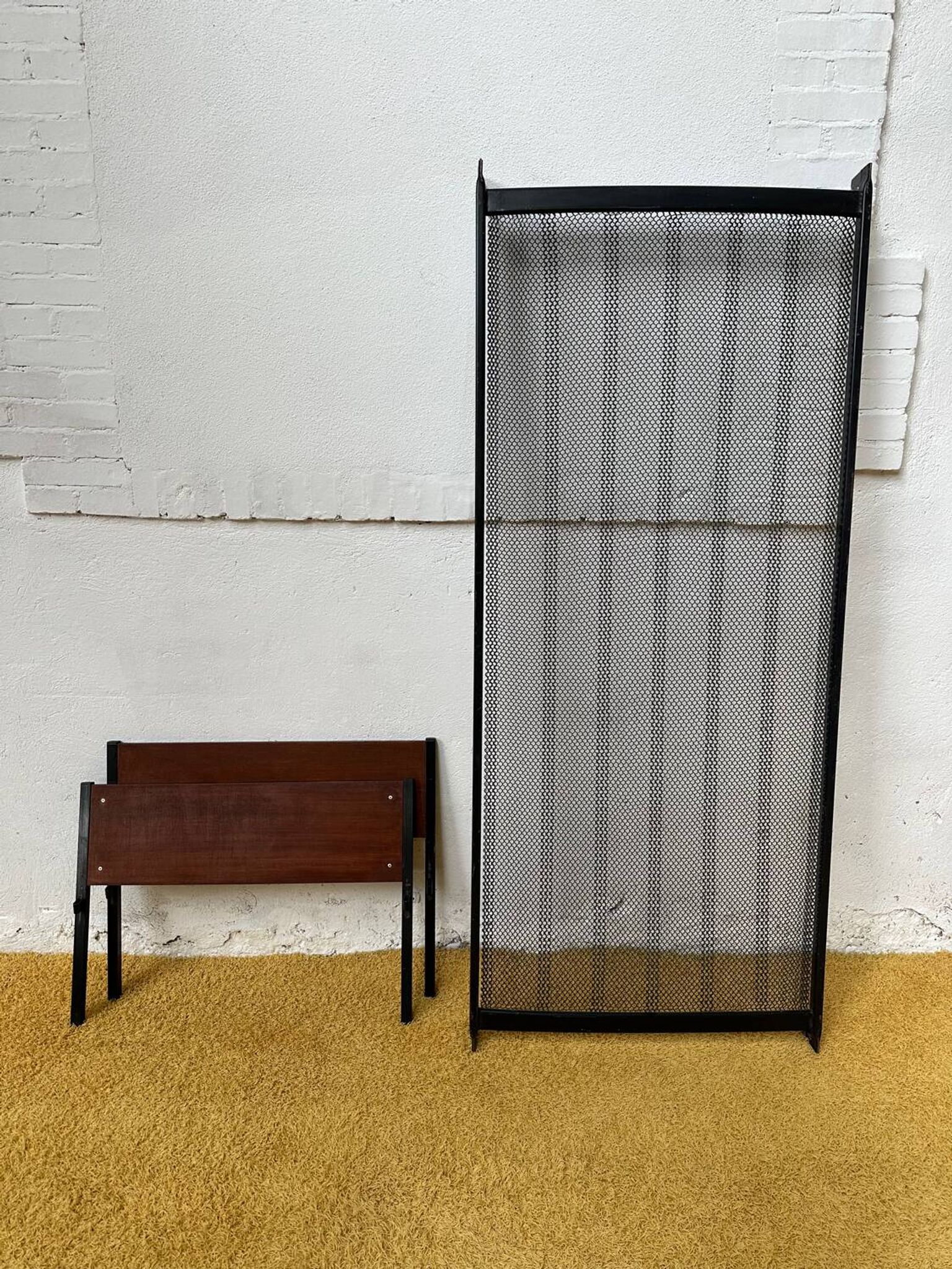 Daybed ou lit simple scandinave placage teck