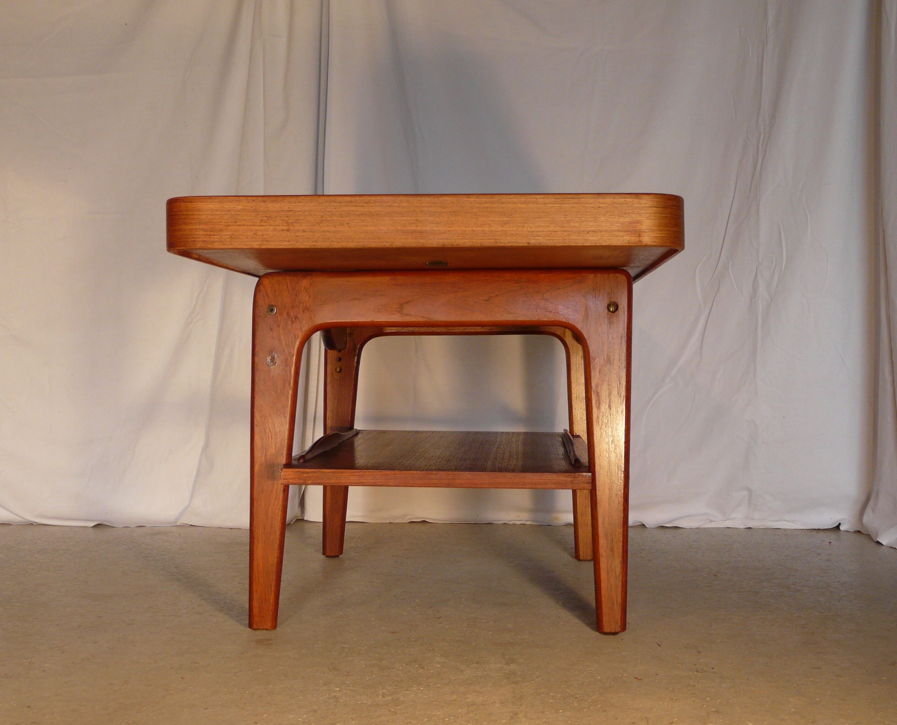 Scandinavian teak coffee table
