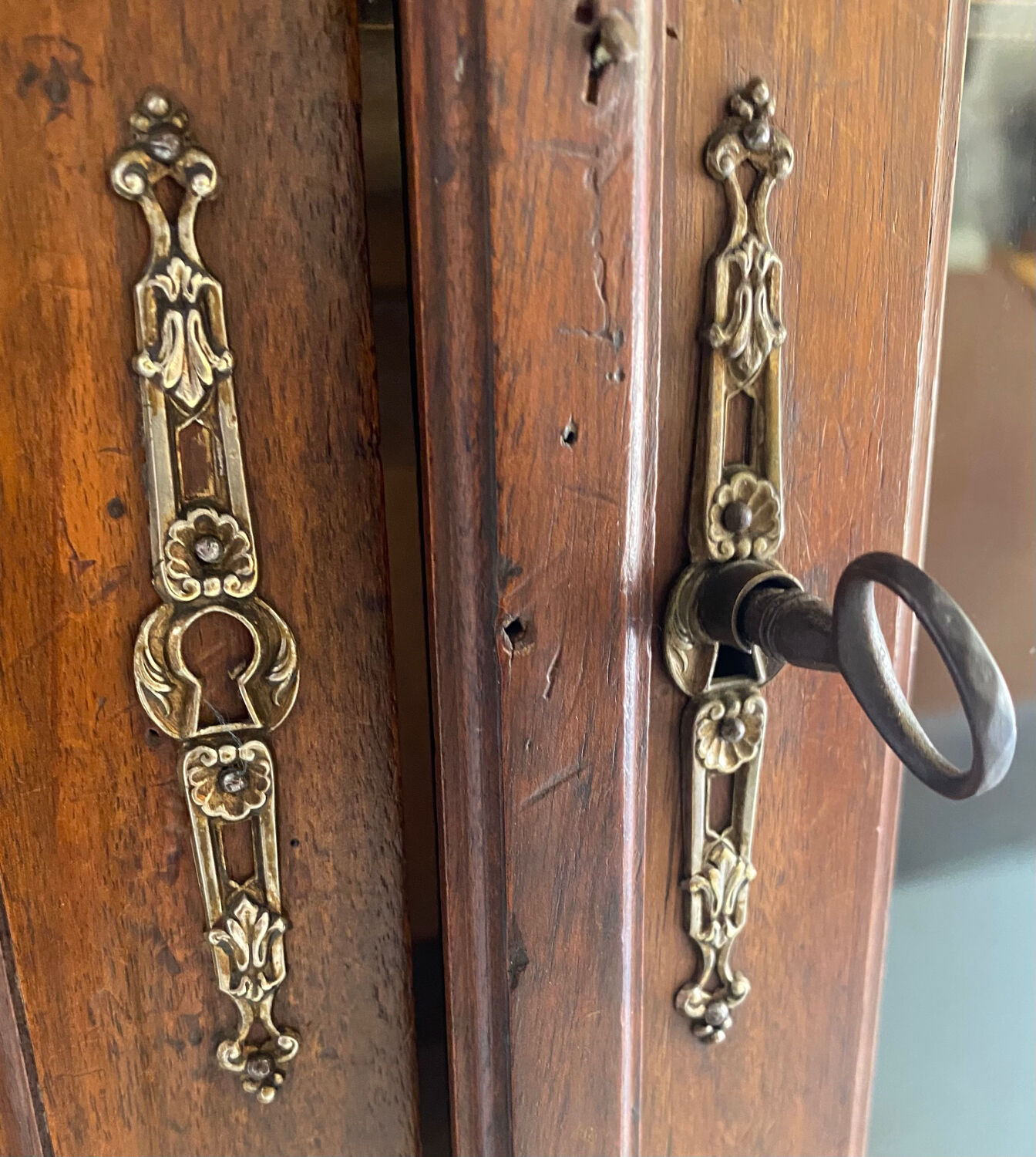 19th century glass library