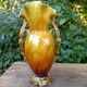 Barbotine vase late 19th century 💐