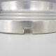 Ceiling lamp, wall lamp, molded glass lamp aluminum structure