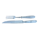 Auguste Leroy Pontoise leg of lamb service – solid silver Minerva