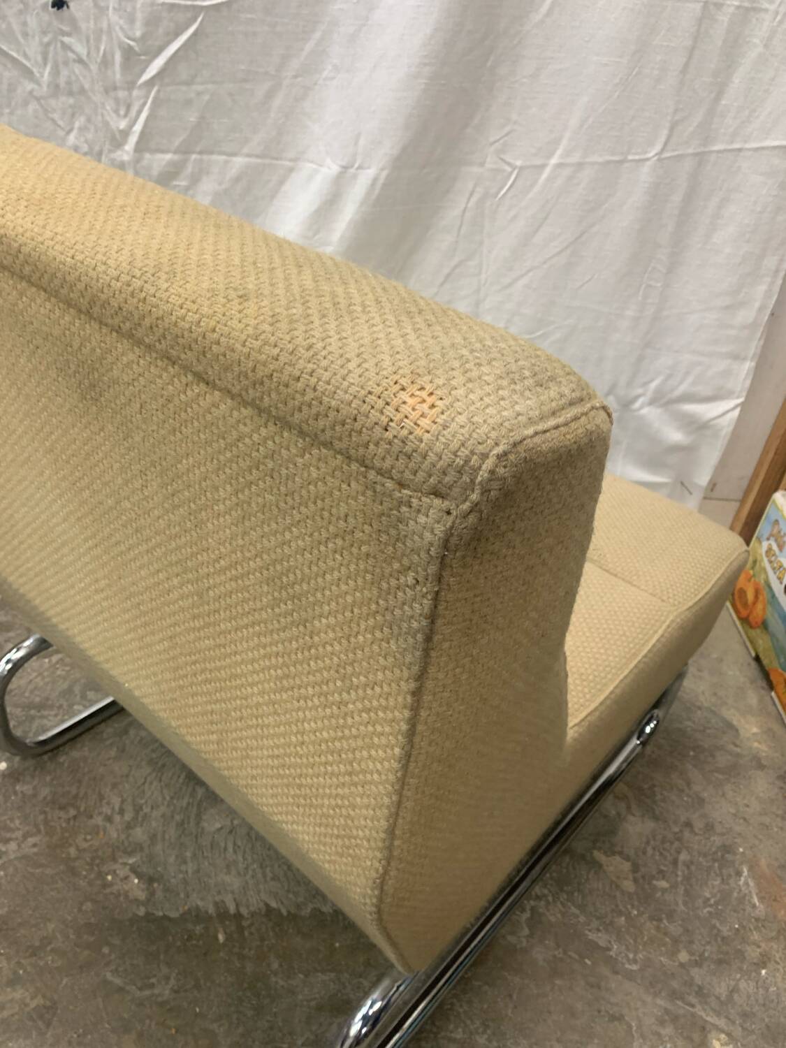 Pair of designer armchairs circa 1980