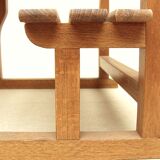 Miniature wooden desk for dolls