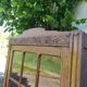 Art Deco glass cabinet