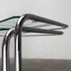 Nested glass tables Mid-century space age, 1960s, set of 2