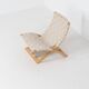 Rare folding chair by Ingmar Relling for Westnofa