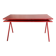 Red lacquered desk Conran Shop