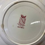 Set of 5 plates Saint Amand