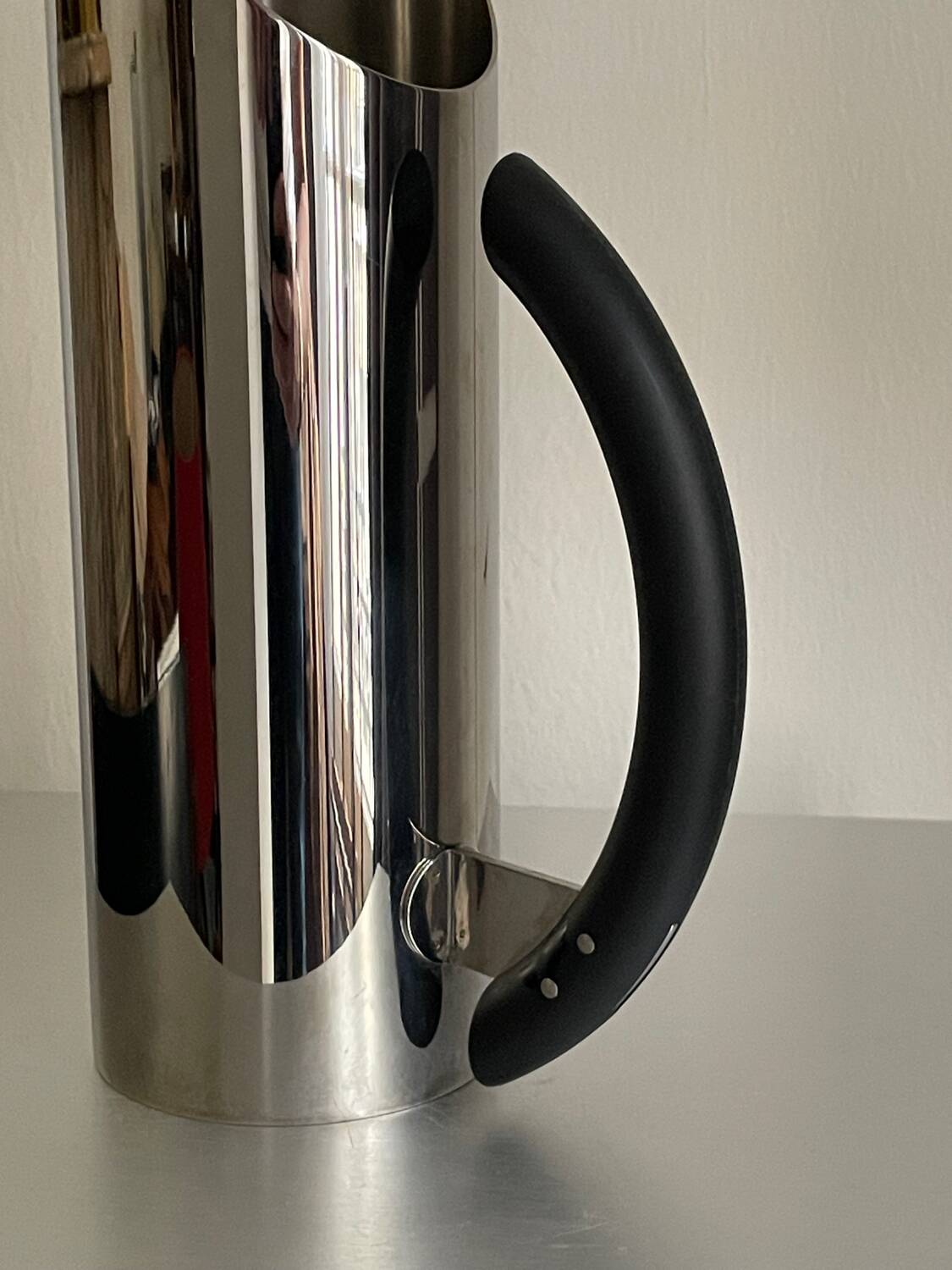 Mario Botta pitcher for Alessi