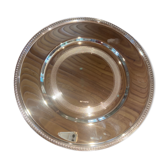 Presentation plate silver christofle 30 cm