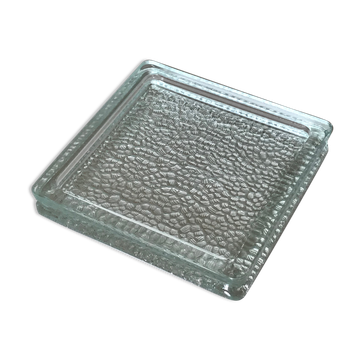 Ashtray glass ball vintage design annees 60