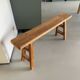Banc robuste en bois