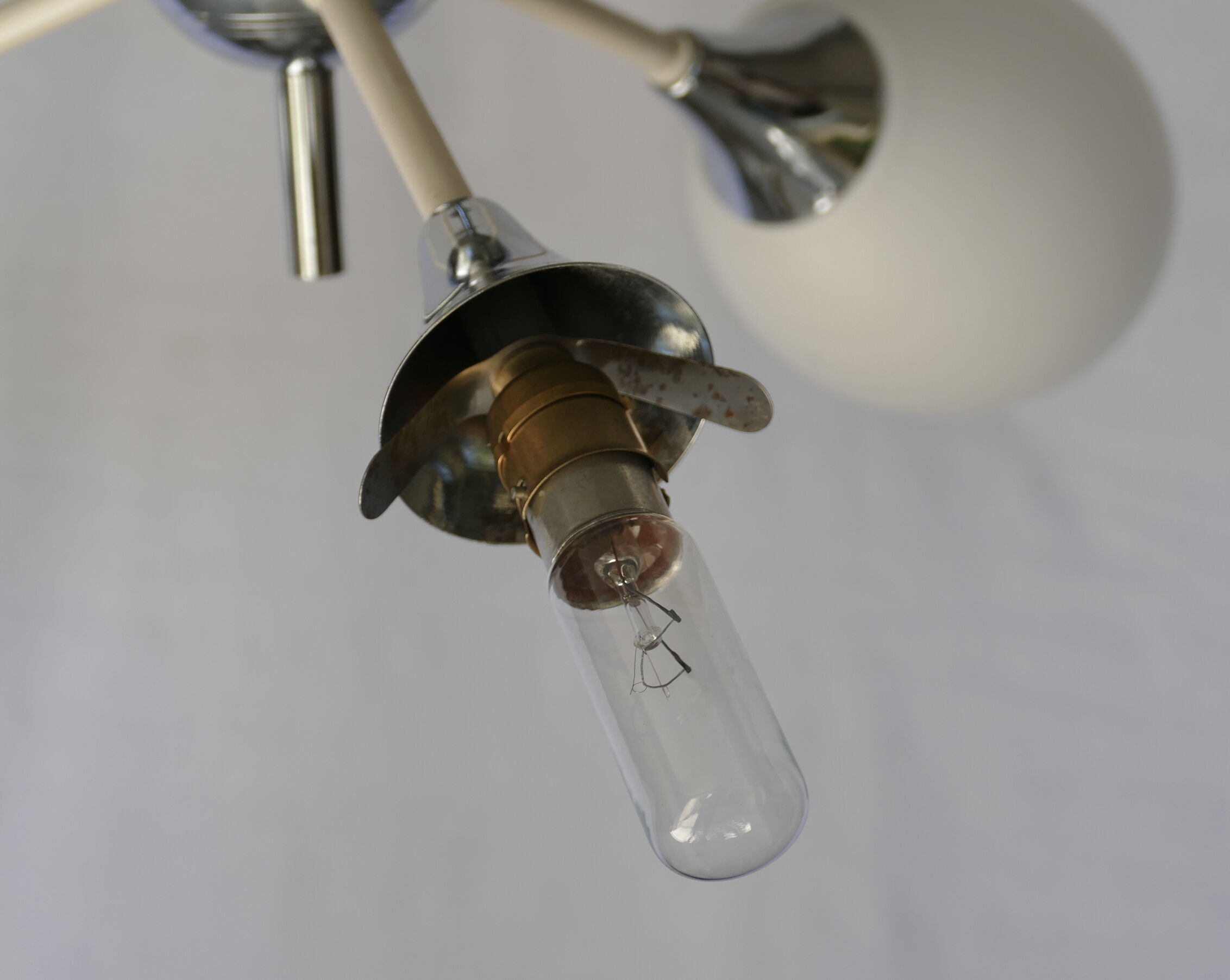 Sputnik vintage chandelier circa 1960