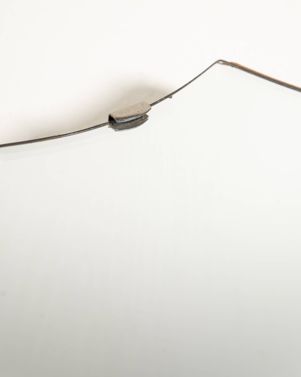 Shield-shaped wall mirror, European production, 1930s–40s
