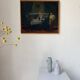Oil painting canvas A.Simard 1945